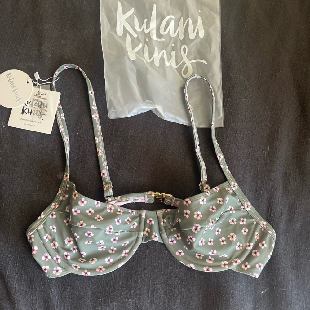 Kulani kini ditsy underwire imrose print